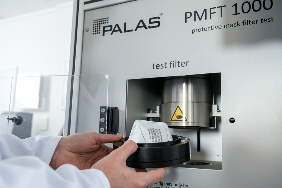 Palas PMFT 1000 filter tester