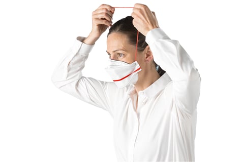 Tri-panel Surgical Mask